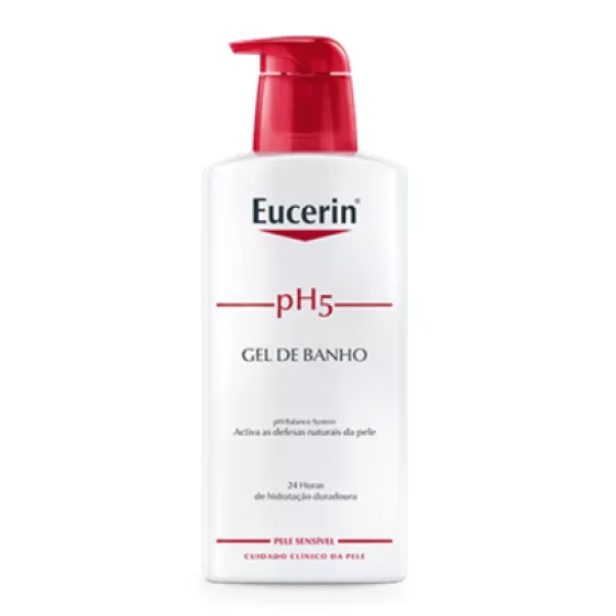 Eucerin pH5 Gel de banho para pele sensível 1l com Desconto de 50%