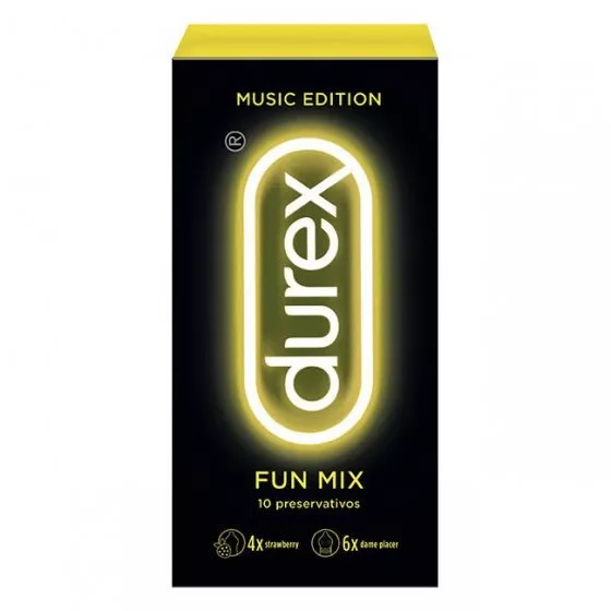 Durex Music Edit Fun Mix Preserv X10
