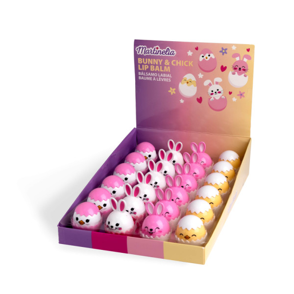 Martinelia Bouncy Bunny and Lovely Chick Lip Balm