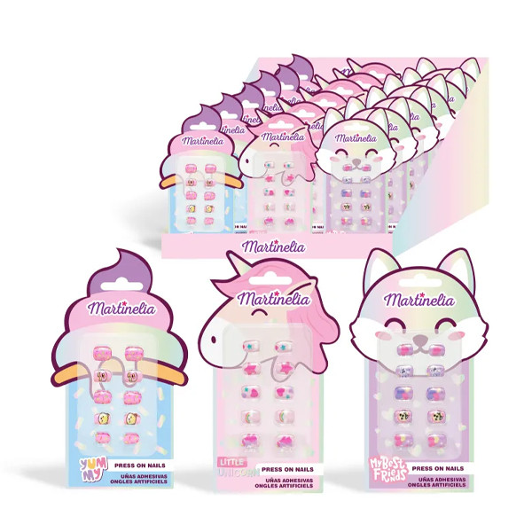 Martinelia Conjunto de Unhas Postiças
