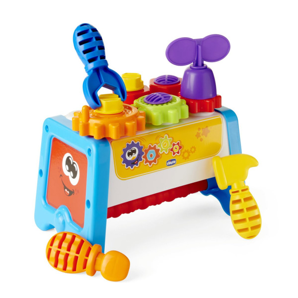 Chicco Brinquedo Mesa de Ferramentas 2 em 1 10m+-36m+