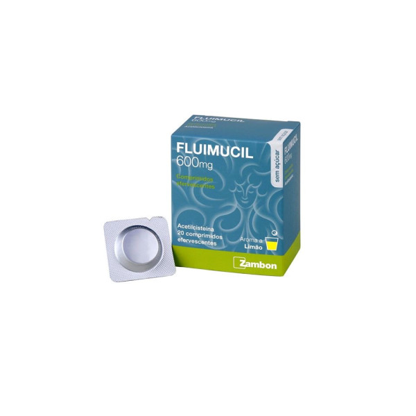 Fluimucil, 600 mg x 20 comp eferv