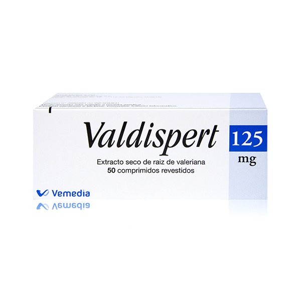 Valdispert, 125 mg x 50 comp rev