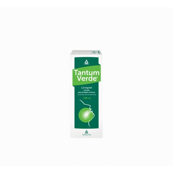 Tantum Verde , 1.5 mg/ml Frasco 500 ml Sol lavag boca