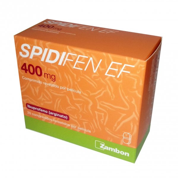 Spidifen EF , 400 mg Blister 20 Unidade(s) Comp revest pelic