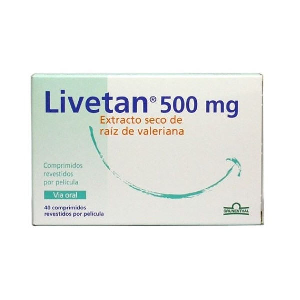 Livetan, 500 mg x 40 comp rev