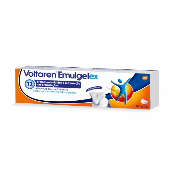 Voltaren Emulgelex , 20 mg/g Bisnaga 100 g Gel