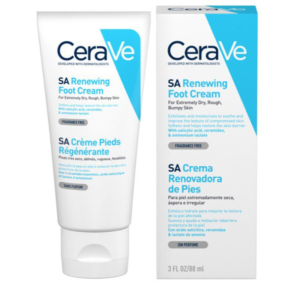 Cerave Spec Creme Hidratante Renovador Pés 88ml