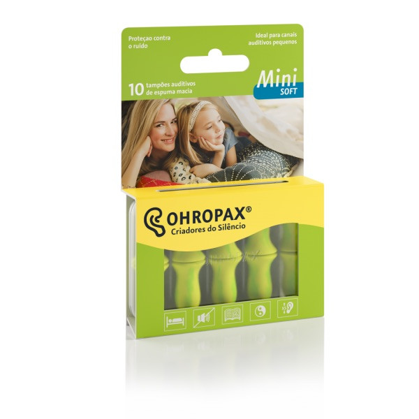 Ohropax Tampão Auricular Mini Soft x10