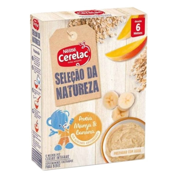 Cerelac Seleção da Natureza Aveia Manga Banana +6M 250g