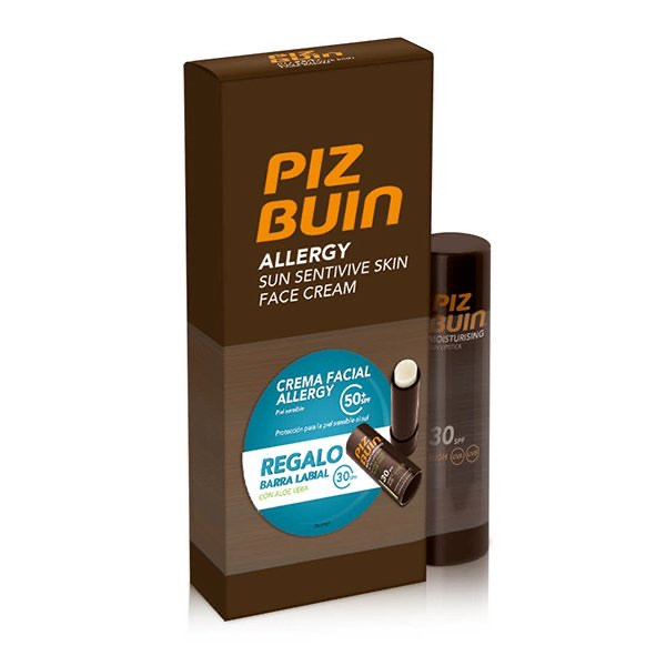 Piz Buin Allergy Creme de Rosto SPF50+ 50ml Com Oferta De In Sun Stick Labial SPF30 4,9g