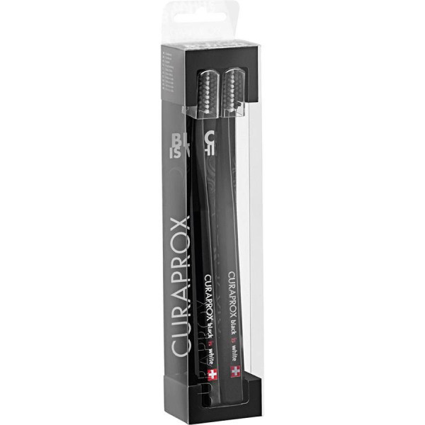 Curaprox Black & White Kit Escova de Denteds Branca+Preta