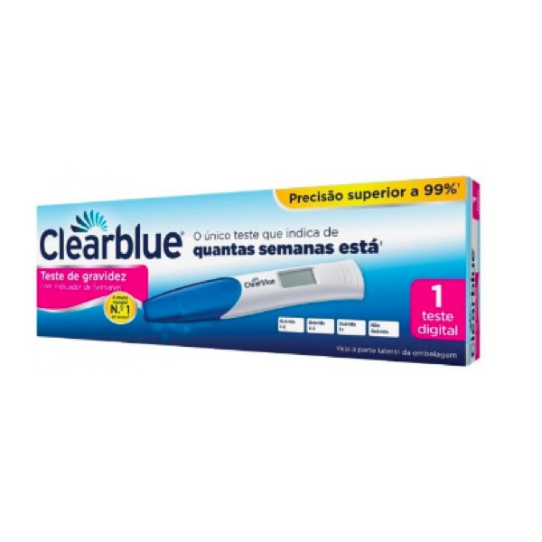 Clearblue Digital Teste de Gravidez Indicador Semanas