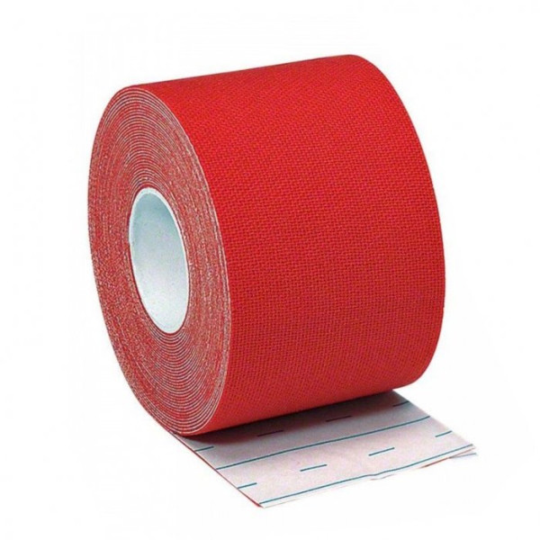 Leukotape K Ligadura Elástica Adesiva Vermelho 5x5cm