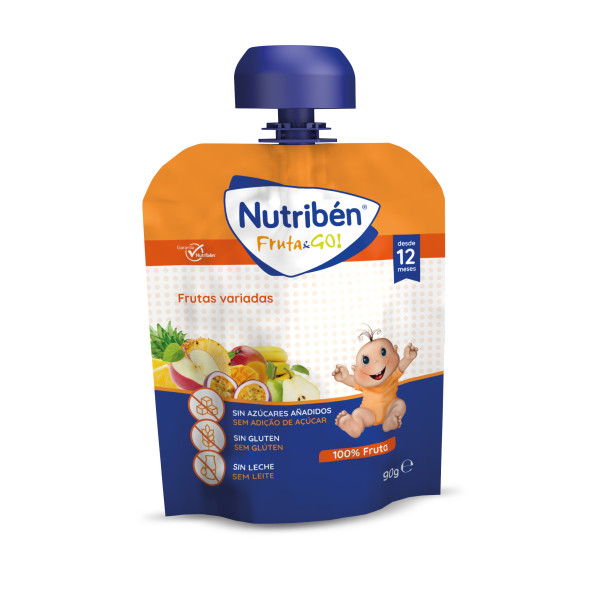 Nutriben Fruta Go Pure Frutas Variadas 90g