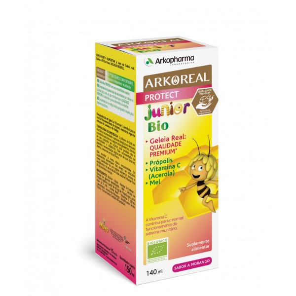 Arkoreal Protect Junior Bio Solução Morango 140ml
