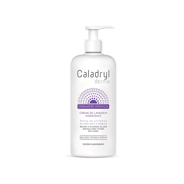 Caladryl Dermatite Atópica Creme De Lavagem Hidratante 300ml