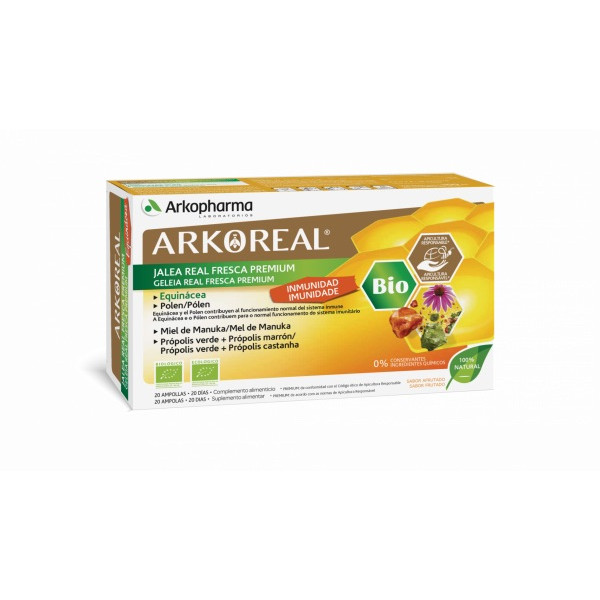 Arkoreal Geleia Real Imunidade Ampolas 15ml x20