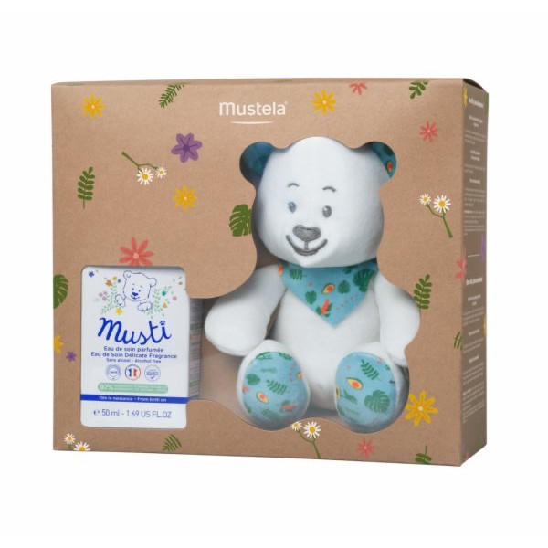 Mustela Love Welcome Baby Musti Eau De Soin Perfumée 50ml + Peluche