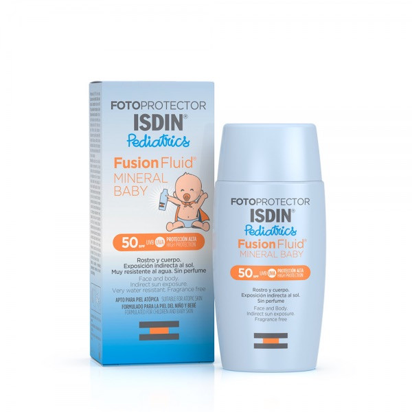 ISDIN Fotoprotector Pediatrics MINERAL BABY SPF50 50ML - Protetor solar para crianças