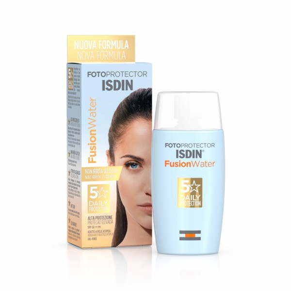 ISDIN Fotoprotector FusionWater MAGIC SPF50 50ML - Protetor solar facial ultraligeiro