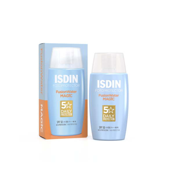 ISDIN Fotoprotector FusionWater MAGIC SPF50 50ML - Protetor solar facial ultraligeiro