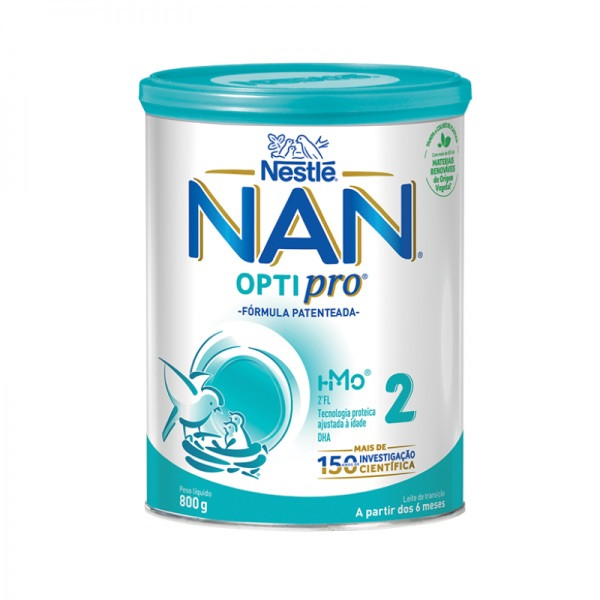 NAN Optipro 2 Leite de Transição 800g