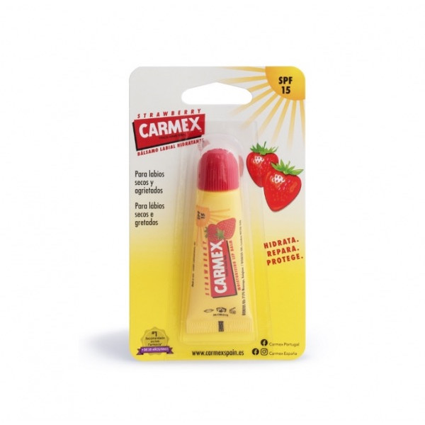 Carmex Tubo Hid Lab Morango Spf15 10G