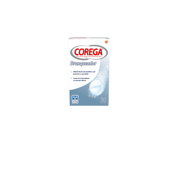 Corega Branqueador Comprimivos Efervescentes x30
