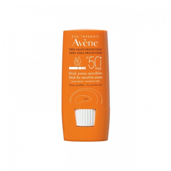 Avène Solar Stick Zonas Sensíveis SPF50+ 8g