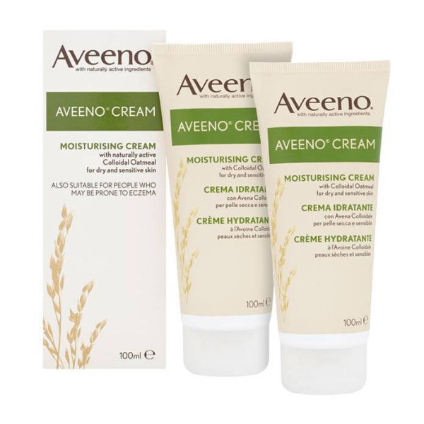 Aveeno Creme Hidratante 100ml x2