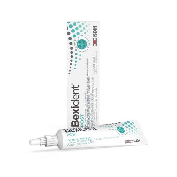 ISDIN Bexident Post Gel 25ML - Gel tópico com Cloro-hexidina e quitosano