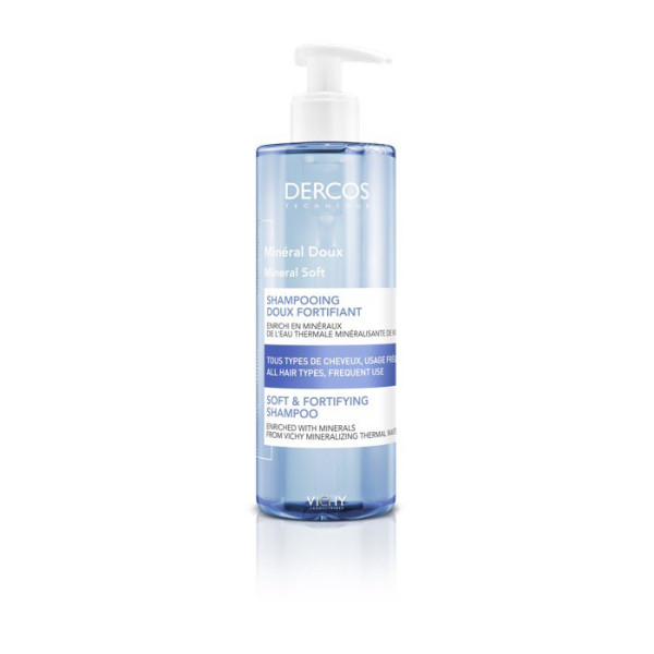 Dercos Mineral Suave Champô Fortificante 400ml