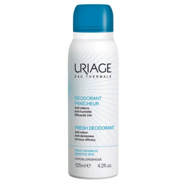 Uriage Desodorizante Fraicheur Spray Peles Sensíveis 125ml