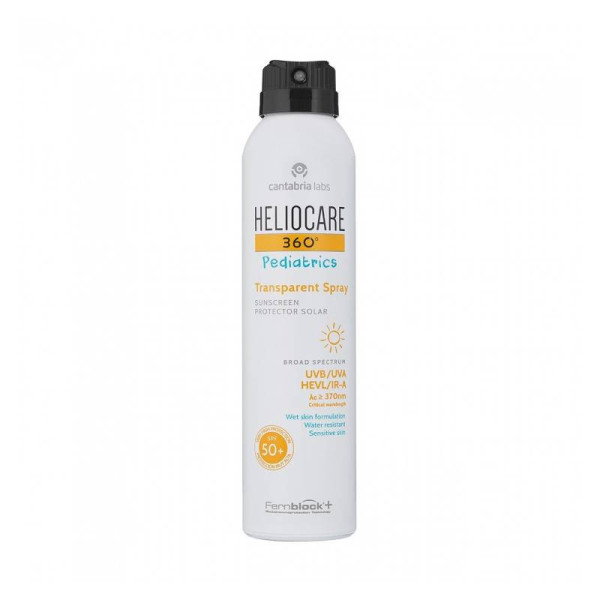 Heliocare 360 Pediátrio Spray Transparente SPF50+ 200ml