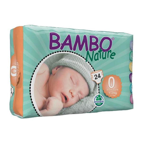 Bambo Nature 0 XXS Fraldas 1-3Kg x24