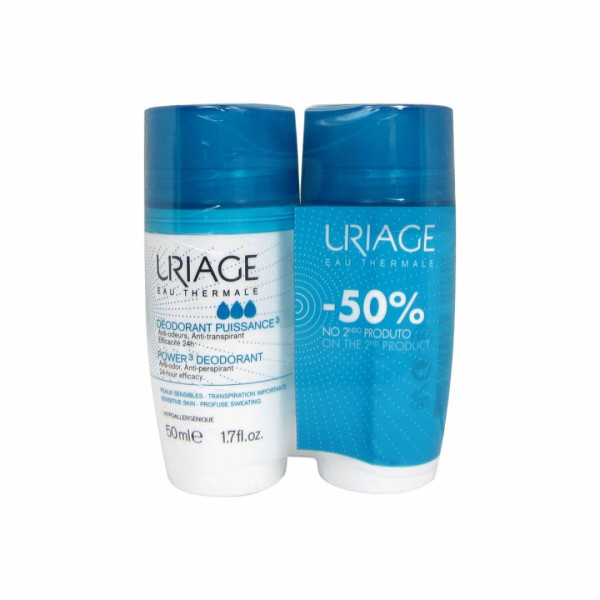 Uriage Deo Forte Roll On 50Mlx2 -50%