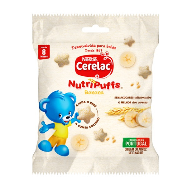 Cerelac Nutripuff Snack Banana 7g 8m+