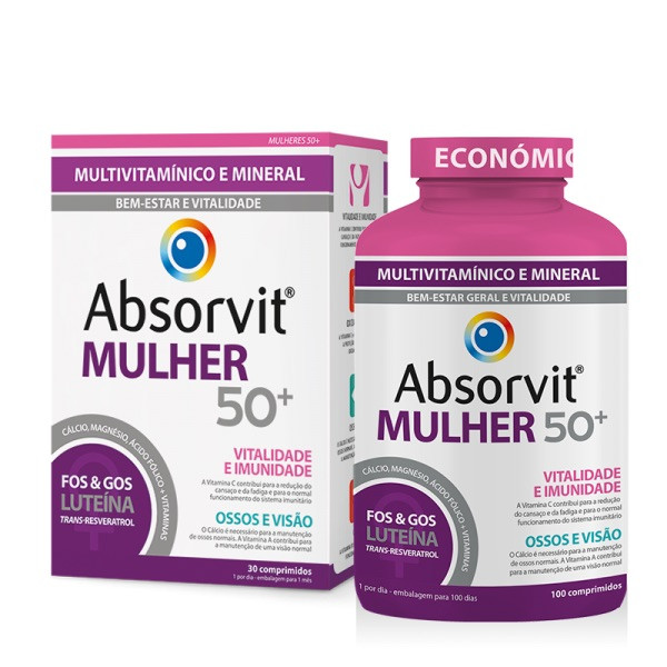 Absorvit Mulher 50+ Comprimidos x100