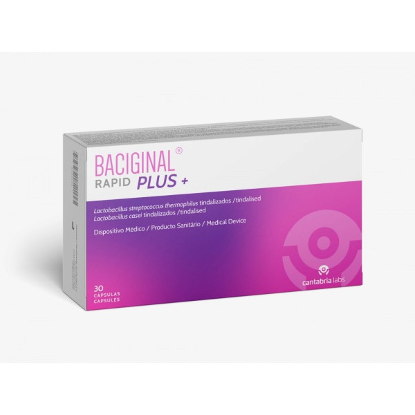 Baciginal Rapid Plus Cápsulas x30