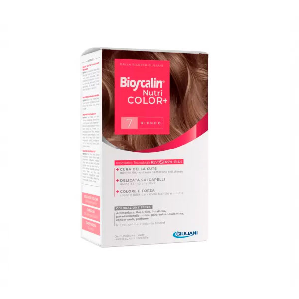 Bioscalin Nutri Color+ Permanente 8 Louro Claro