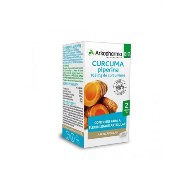 Arkocapsulas Curcuma Caps X40