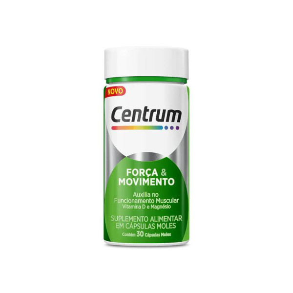 Centrum Força e Movimento Cápsulas x30