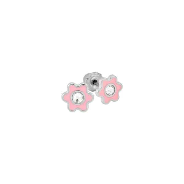 Inverness Brinco Flor Cristal