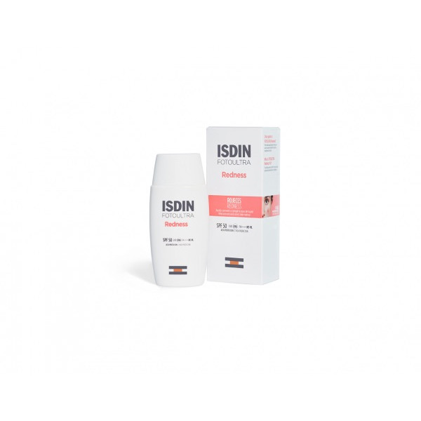 ISDIN FotoUltra Redness SPF50 50ML - Protetor solar para a pele sensível propensa a vermelhidões e prurido