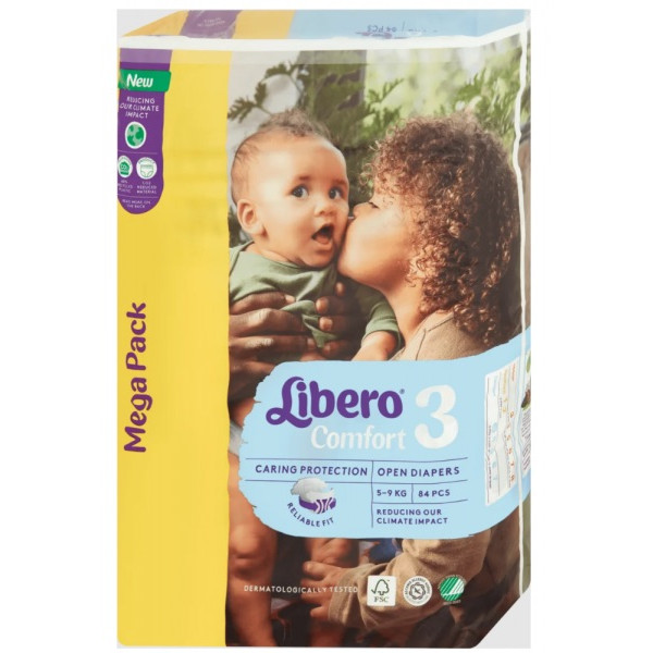 Libero Comfort 3 Fralda 5-9Kg X84