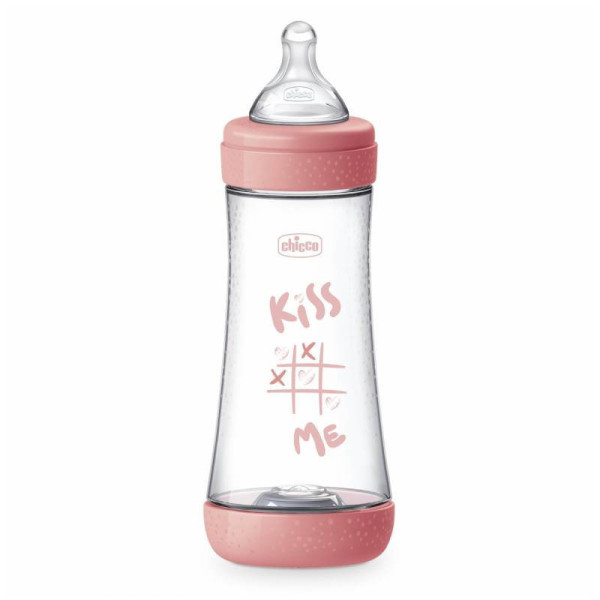 Chicco Biberão Perfect5 Rosa 300ml +4m