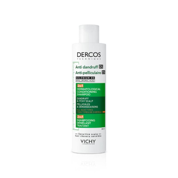 Dercos Anticaspa DS 2em1 Champô e Condicionador 200ml