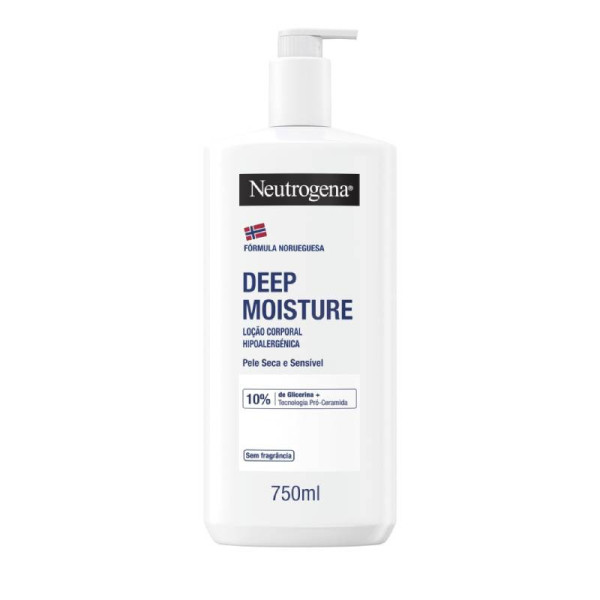 Neutrogena Deep Moisture Loção Corporal 750ml