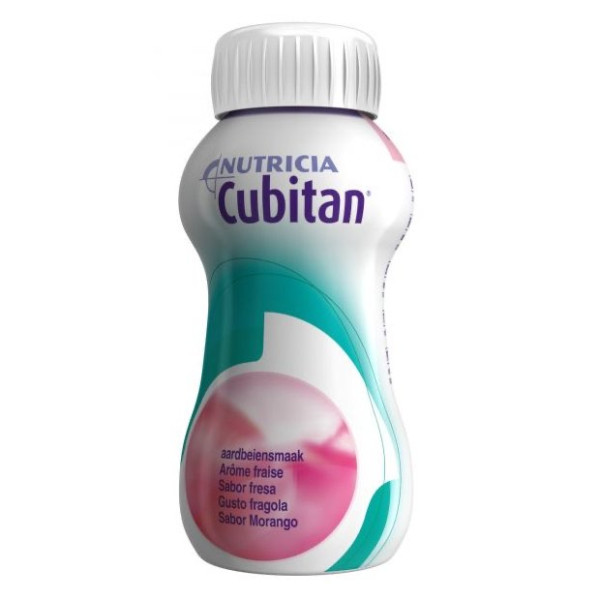 Cubitan Frasco Solução Oral Morango 200ml x4